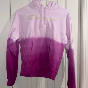 Champion reverse weave pink ombré hoodie💗💗